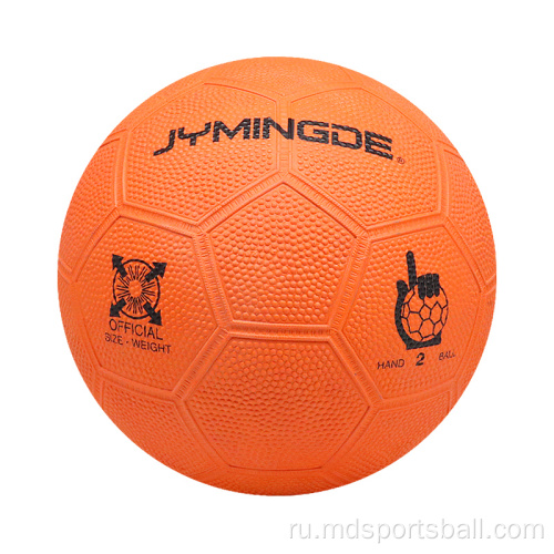 Оранжевая цена резинового мяча гандбола